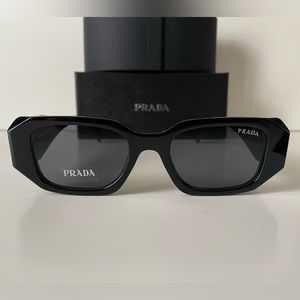 COPY - Prada UNISEX SUNGLASSES - Black/Dark Grey